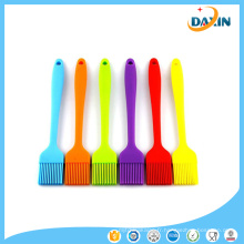 Brosse résistante à hautes températures d&#39;huile de silicone de silicone de sécurité pour le pain de BBQ badigeonnant des outils de cuisson de brosse de brosse